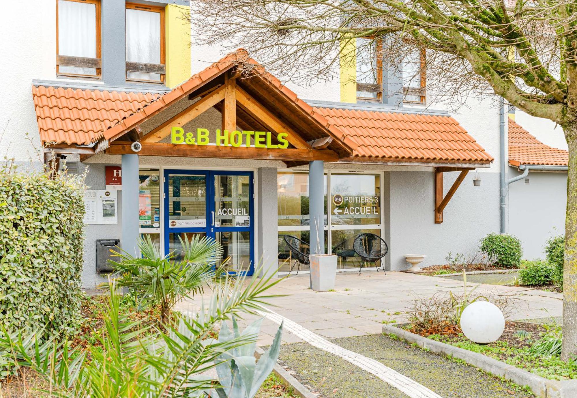 B&B Hotel Poitiers 3 Futuroscope Чассенеуил-Ду-Поитоу Экстерьер фото